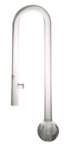 Peony Glass Inflow 13 mm or 1/2" (8.75" intake length)