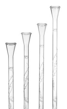 Bottom Feeding Tube Glass 370 mm