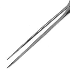 Cusp Pinsette Tweezers - Fine Point 6" - Image 4