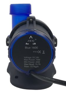 Platinum DC Blue 1600 Pump - 1579 gph - Image 2
