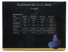 Platinum DC Blue 2100 Pump - 2113 gph - Image 7