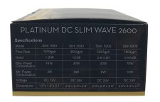 Platinum DC Slim Wave 2600 Pump - 2642 gph - Image 10